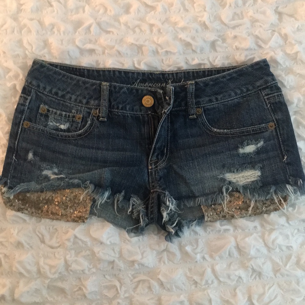 American eagle sequin shorts